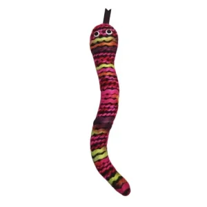 Bud'z Jouet Pour Chat, Avec Herbe à Chat - Serpent En Laine, Multicolore 23cm