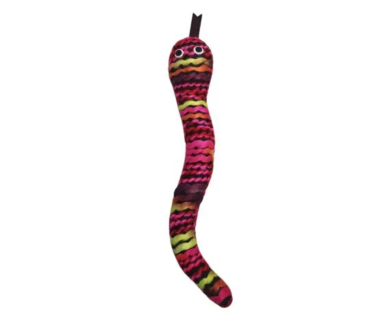 Bud&rsquo;z Jouet Pour Chat, Avec Herbe à Chat – Serpent En Laine, Multicolore 23cm