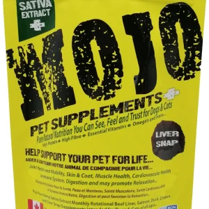 Mojo Suppléments Pour Chiens Et Chats à Base De Chanvre, Saveur De Foie 62gr